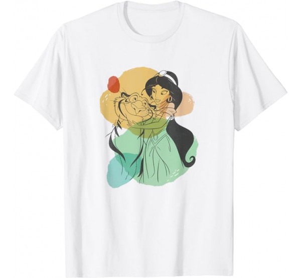 Disney Aladdin Jasmine Rajah Friendship T-Shirt Disney Aladdin Jasmine Rajah Friendship T-Shirt
